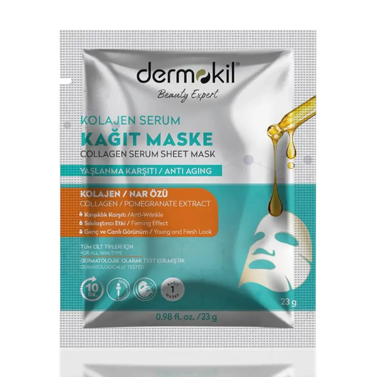 Dermokil Clay and Collagen Serum Sheet Mask
