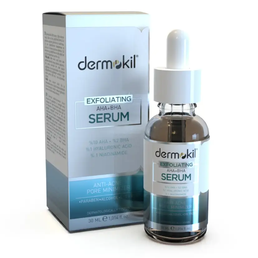 Dermokil Exfoliating AHA BHA Niacinamide Serum