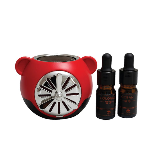 Car Solar Vortex Aromatherapy Red