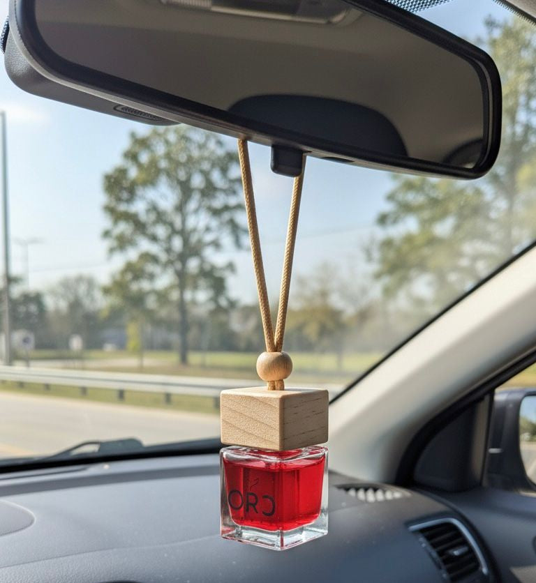 Orc amber strawberry car perfume